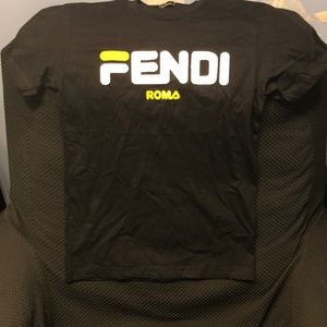 Fendi Roma t shirt